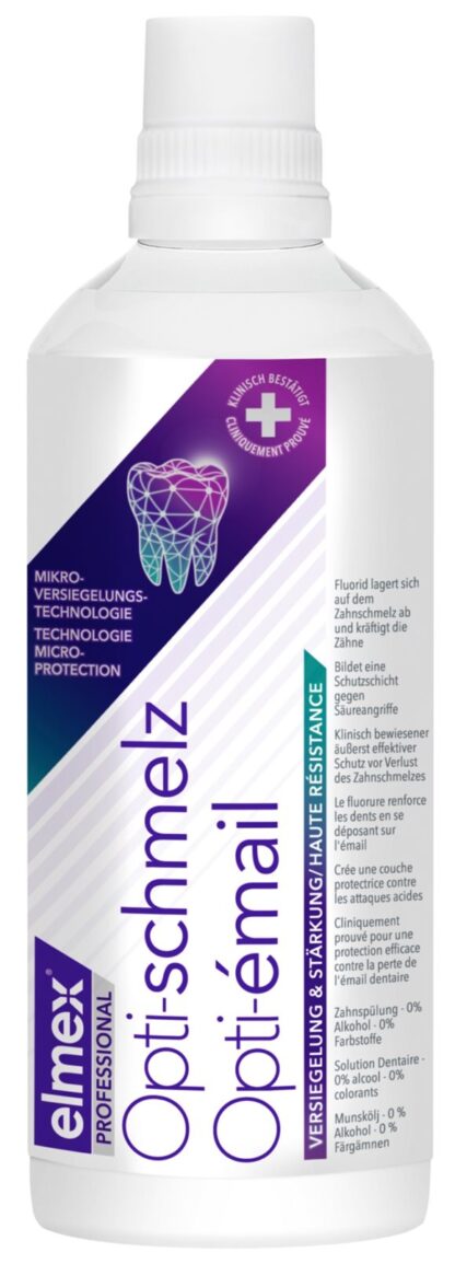 ELMEX PROF Opti-émail eau dentaire 400 ml