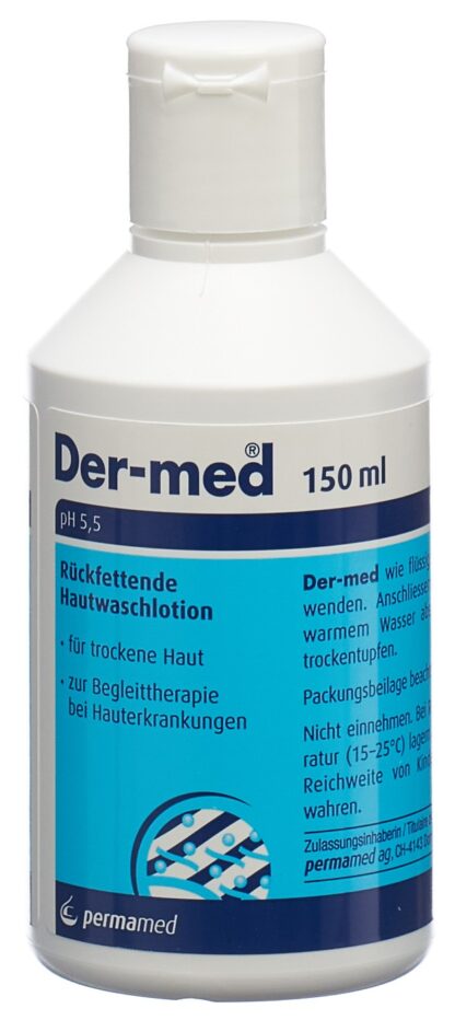 DER-MED lotion lavante pH 5.5 fl 150 ml - immagine 7
