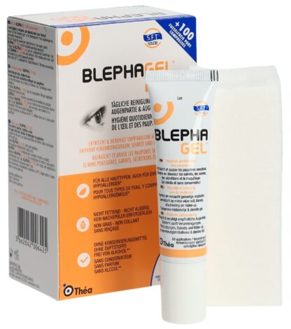BLEPHAGEL duo gel 30g + 100 compresses - immagine 5