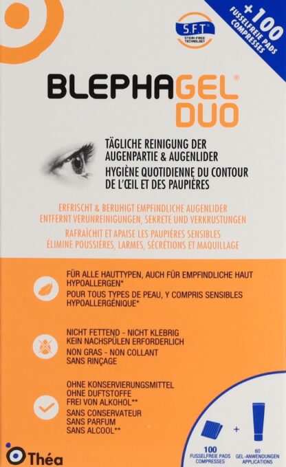 BLEPHAGEL duo gel 30g + 100 compresses