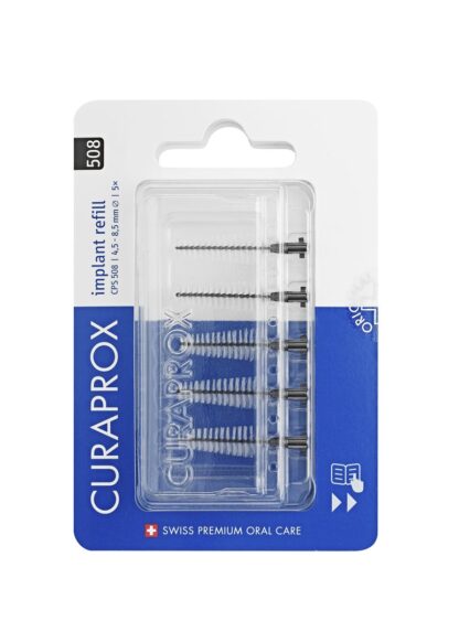 CURAPROX CPS 508 Implant bros inter ref bla 5 pce