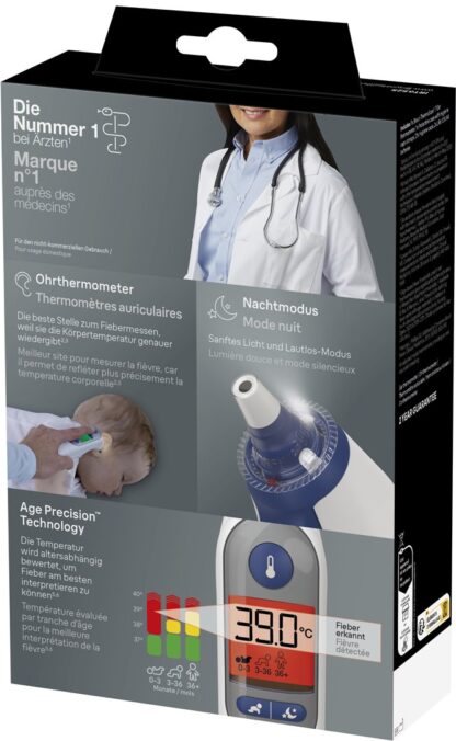 BRAUN ThermoScan 7 + IRT 6525 av AgePrecision nuit - immagine 2