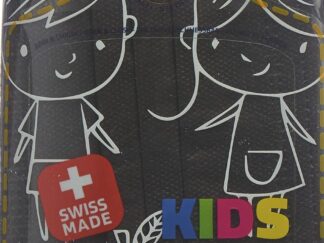 TIMASK Masque médic jet type IIR KIDS noir 10 pce