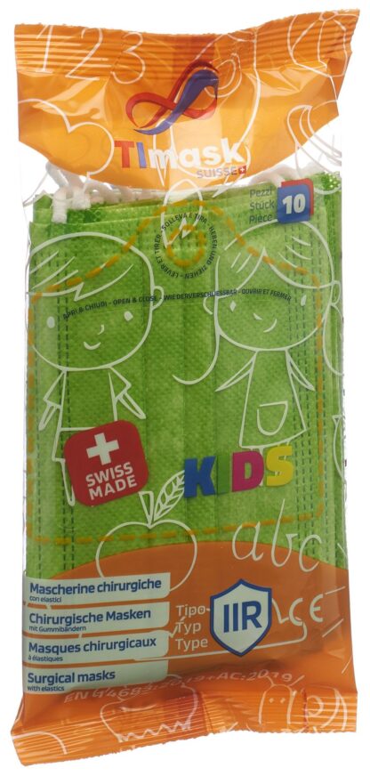 TIMASK Masque médic jet type IIR KIDS ver 10 pce - immagine 2