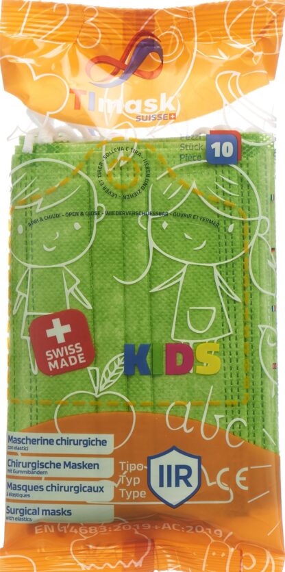 TIMASK Masque médic jet type IIR KIDS ver 10 pce