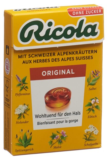 RICOLA original bonbons ss av stevia box 50 g - immagine 2