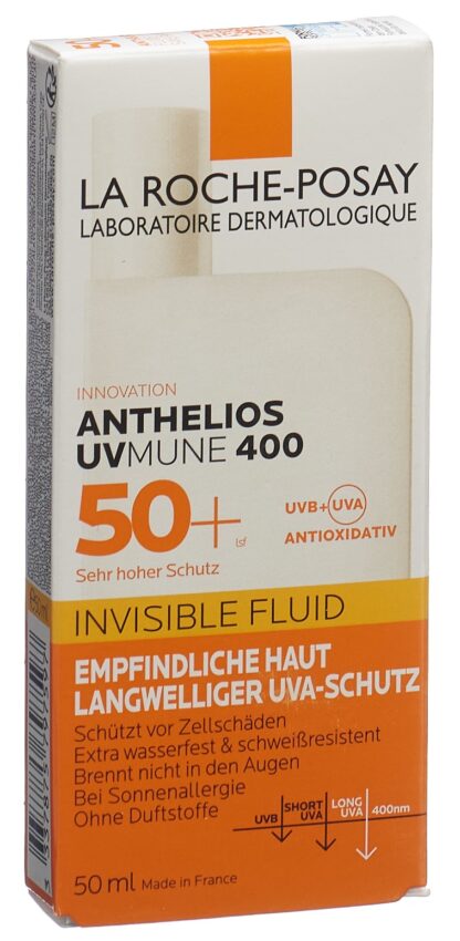 ROCHE POSAY Anthelios fl invis uv mune 50+ 50 ml - immagine 2