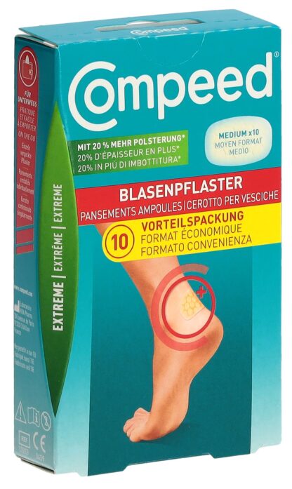 COMPEED pansement ampoules extrême talon 10 pce - immagine 2