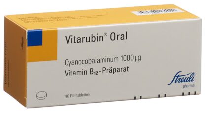 VITARUBIN Oral cpr pell 1000 mcg 100 pce - immagine 3