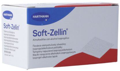 SOFT ZELLIN pads alcool 100 pce - immagine 2