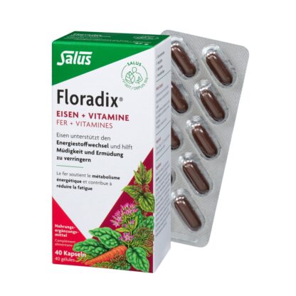 FLORADIX Fer + vitamines caps 40 pce - immagine 3