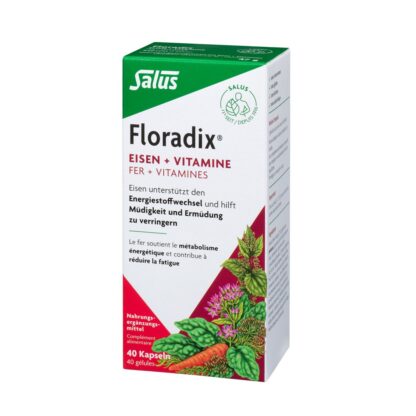 FLORADIX Fer + vitamines caps 40 pce - immagine 2