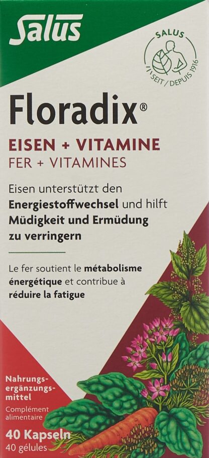 FLORADIX Fer + vitamines caps 40 pce