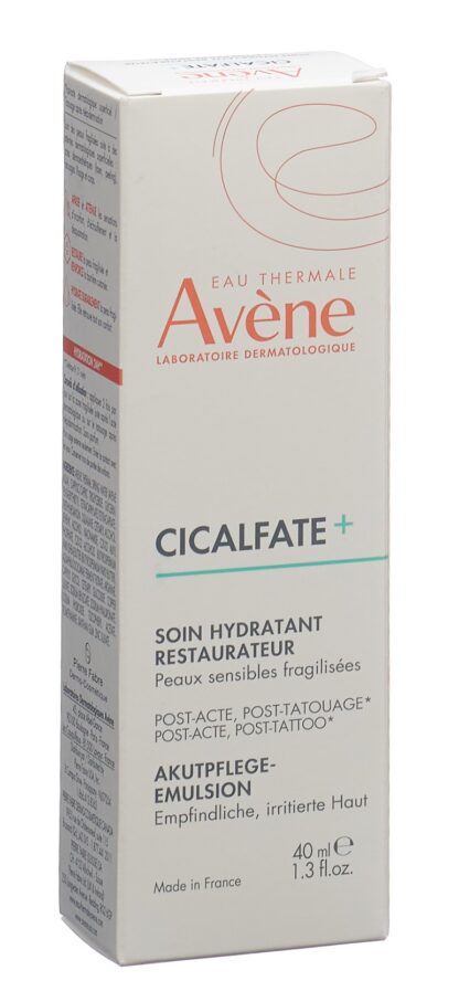 AVENE Cicalfate+ soin hydra restaurat tb 40 ml - immagine 2