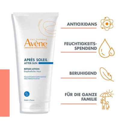 AVENE SUN Lait réparat après-soleil fl 200 ml - immagine 2
