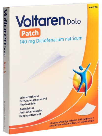 VOLTAREN DOLO patch empl 140 mg sach 10 pce - immagine 2