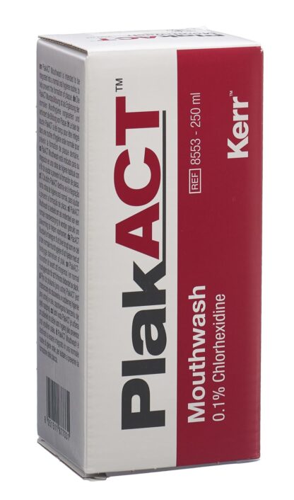 PLAKACT bain de bouche 0.1 % chlorhexidine 250 ml - immagine 2