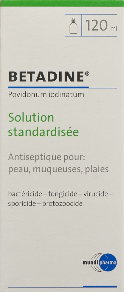 BETADINE solution désinfectante fl 120 ml - immagine 2