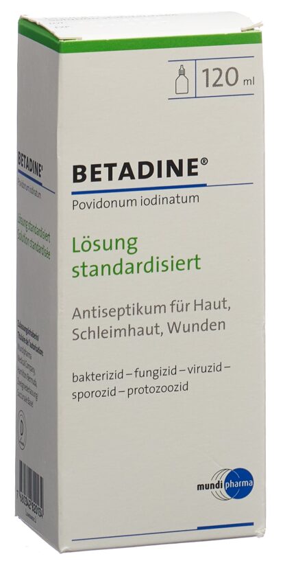 BETADINE solution désinfectante fl 120 ml - immagine 3