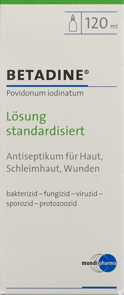 BETADINE solution désinfectante fl 120 ml