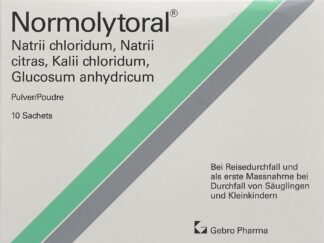 NORMOLYTORAL pdr sach 10 pce