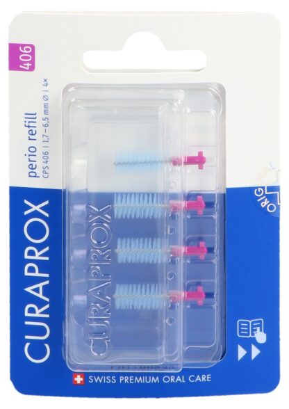 CURAPROX CPS 406 Perio refill 4x fushia - immagine 2