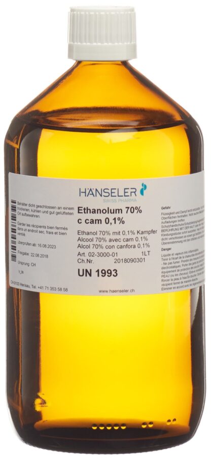 HÄNS ethanolum 70 % c cam 0.1% 1 lt - immagine 2