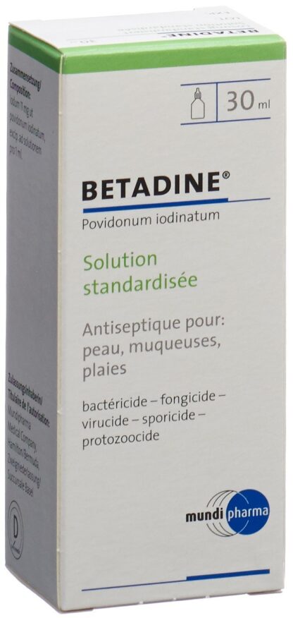 BETADINE solution désinfectante fl 30 ml - immagine 4