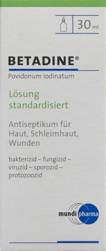 BETADINE solution désinfectante fl 30 ml