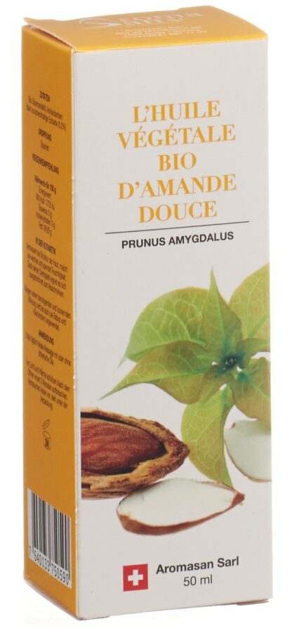AROMASAN huile végétale d'amande douce 50 ml - immagine 2