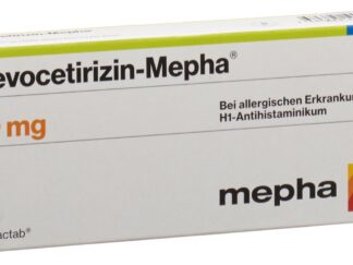 LEVOCETIRIZIN Mepha Lactab 5 mg 10 pce