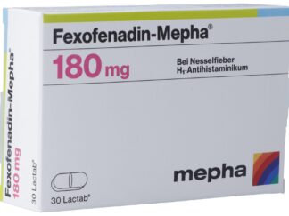 FEXOFENADIN Mepha Lactab 180 mg 30 pce