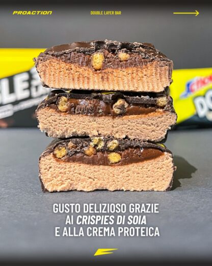 PROACTION Double Layer Bar Nocciola 50 g - immagine 3