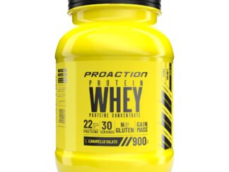PROACTION Protein Whey Caramello salato 900g