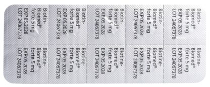 BIOTINE Biomed forte cpr 5 mg blist 90 pce - immagine 8