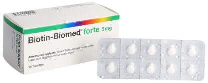 BIOTINE Biomed forte cpr 5 mg blist 90 pce - immagine 5