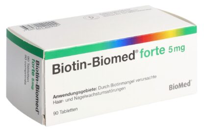 BIOTINE Biomed forte cpr 5 mg blist 90 pce - immagine 3