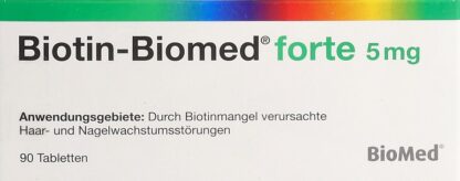 BIOTINE Biomed forte cpr 5 mg blist 90 pce