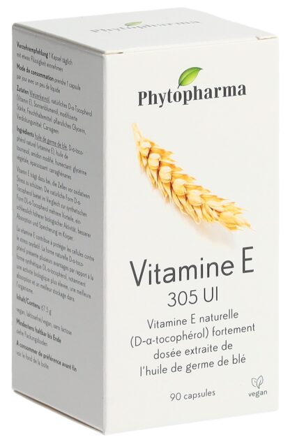 PHYTOPHARMA vitamine E caps 305 UI bte 90 pce - immagine 4