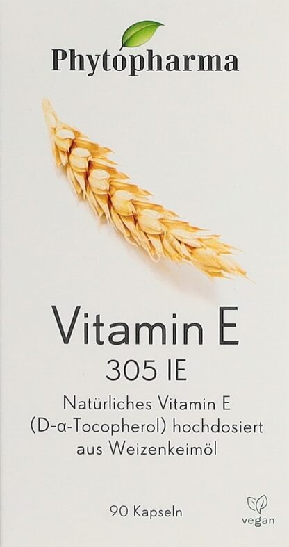 PHYTOPHARMA vitamine E caps 305 UI bte 90 pce