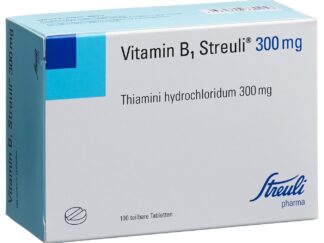 VITAMINE B1 Streuli cpr 300 mg 100 pce