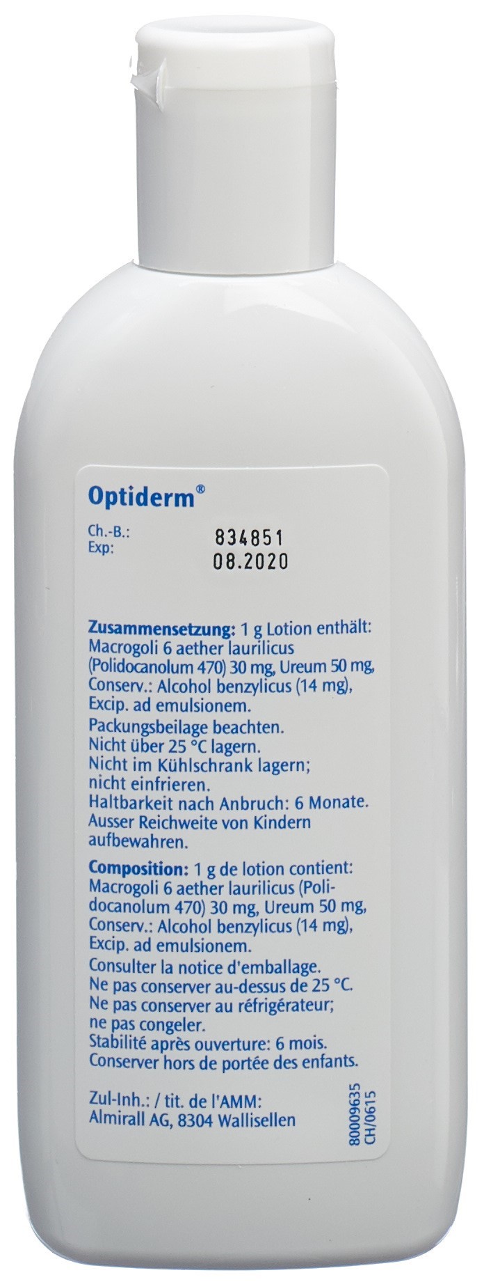 OPTIDERM lot fl 200 g - immagine 5