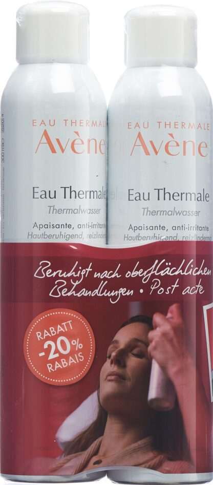 AVENE Duo Pack 2 x 300 ml -20% ETA all fr