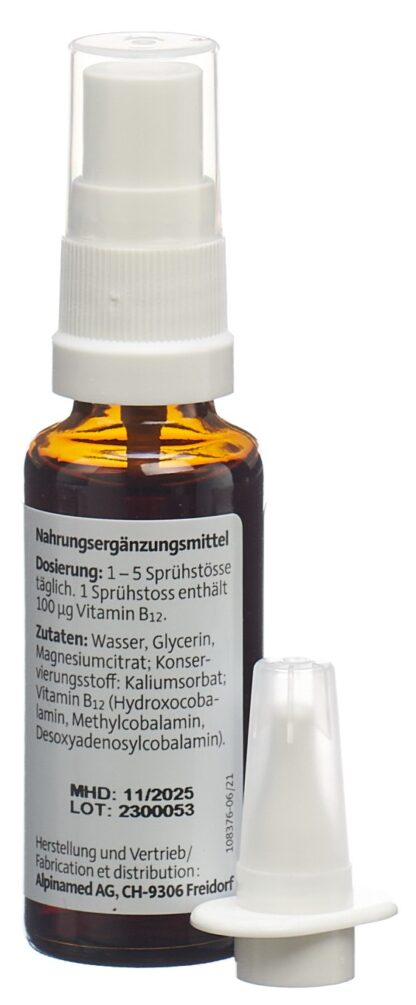 ALPINAMED B12 Trio spray doseur fl 30 ml - immagine 8