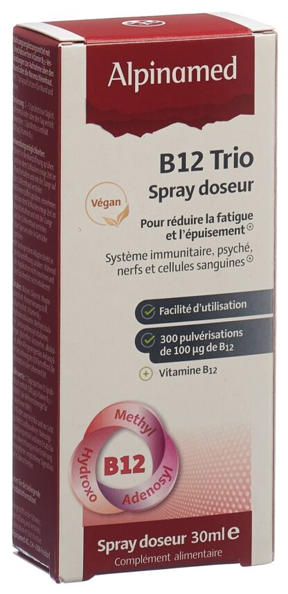 ALPINAMED B12 Trio spray doseur fl 30 ml - immagine 4