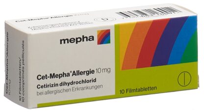 CET Mepha Allergie cpr pell 10 mg 10 pce - immagine 3