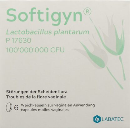 SOFTIGYN caps vag 100 mio U 6 pce