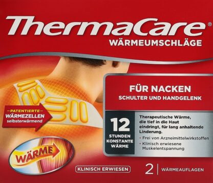 THERMACARE cou épaules bras patch 2 pce