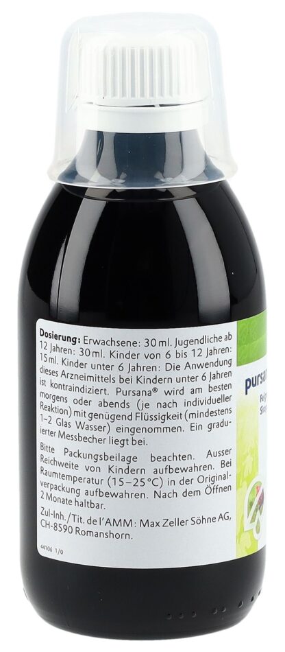 PURSANA sirop aux figues avec sorbitol 200 ml - immagine 8