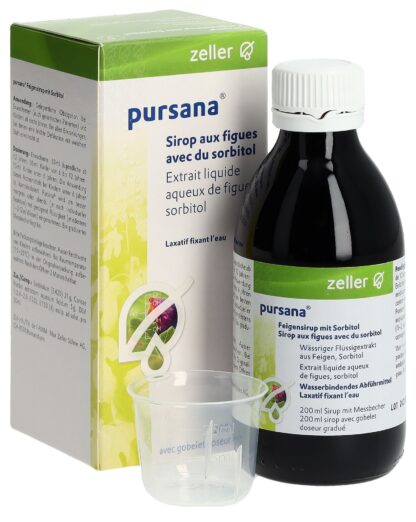 PURSANA sirop aux figues avec sorbitol 200 ml - immagine 6